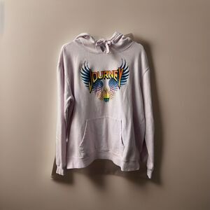 Journey Rock Band Pink Tour Hoodie  Womens XXL Pullover Official Concert Merch